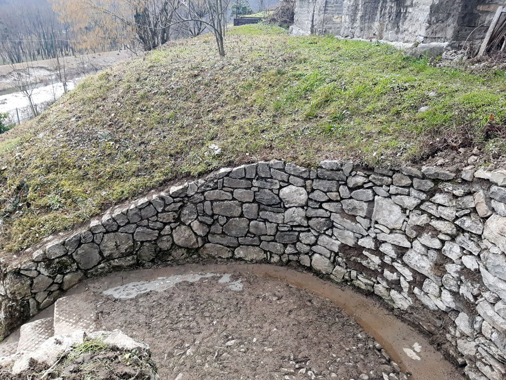 NEW - Pulizia e manutenzione muro a secco località Azzida - Pulfero immagine 2